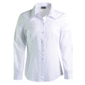 Roselina Blouse Long Sleeve - Shaded White - While Stock Last
