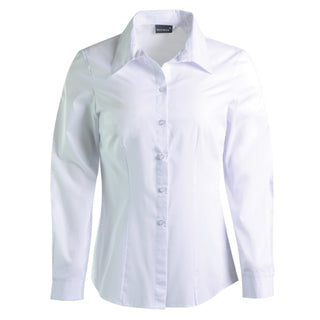 Roselina Blouse Long Sleeve - Shaded White - While Stock Last