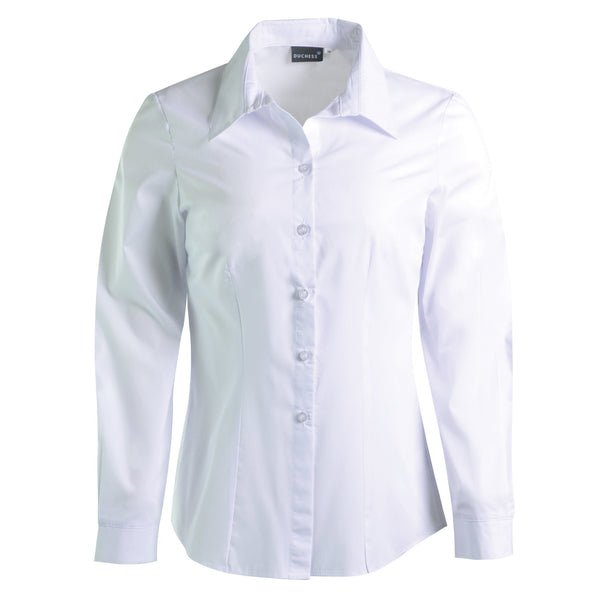 Roselina Blouse Long Sleeve - Shaded White - While Stock Last