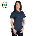 Roselina Blouse Short Sleeve - Check 1