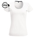 Ladies’ 150g Fashion Fit T-Shirt - White - While Stocks Last