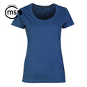 Ladies’ 150g Fashion Fit T-Shirt  - Mid Blue Melange - While Stocks Last