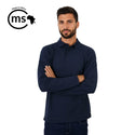 Long Sleeve Pique Knit Polo
