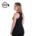 Ladies’ Racerback Top - Black - While Stock Last