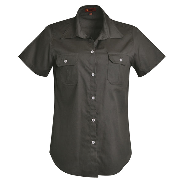 Ladies’ Venture Bush Shirt - Olive Green - End Of Range