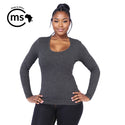 Ladies’ 150g Fashion Fit T-Shirt - long sleeve