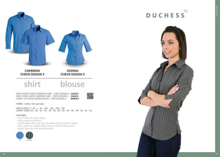 Cameron Shirt Short Sleeve - Check 3 - Flint - While Stocks Last