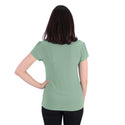 Emma  Blouse - Short Sleeve - Sage Green - End Of Range