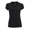 Emma  Blouse - Short Sleeve - Black - End of Range
