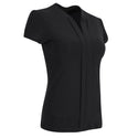 Emma  Blouse - Short Sleeve - Black - End of Range