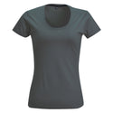 Ladies’ 150g Fashion Fit T-Shirt - Charcoal - End Of Range