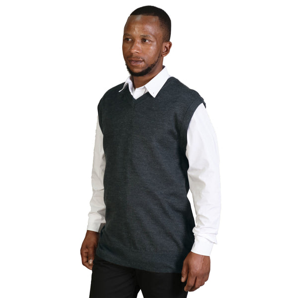 Premium Sleeveless Jersey - Charcoal - End Of Range