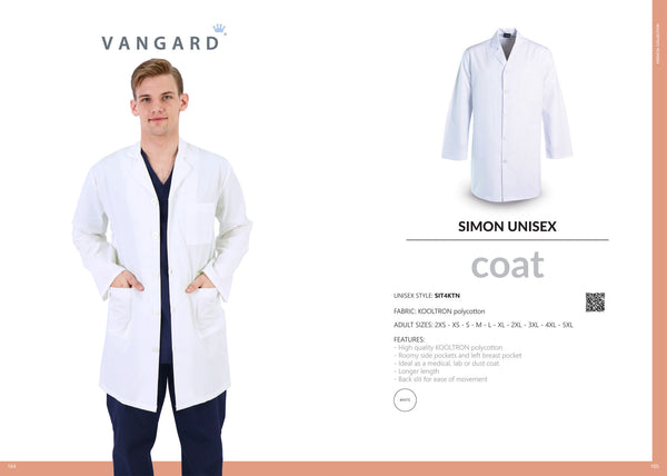 Simon Unisex Coat - Long sleeve