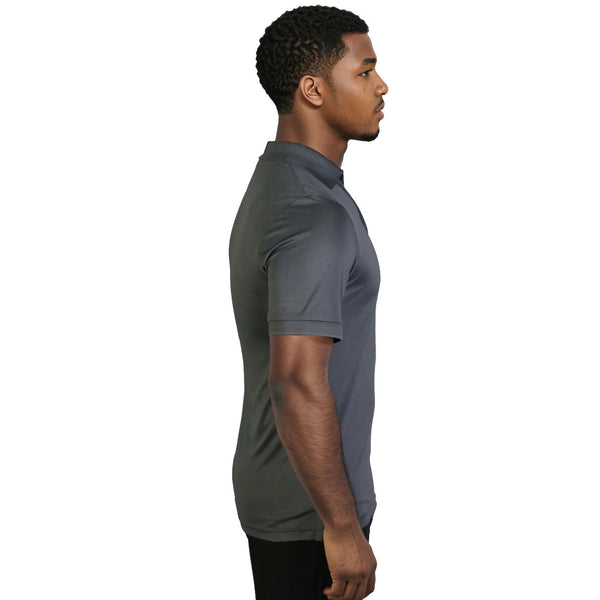 Unisex Lifestyle Sports Polo - Charcoal Grey - End Of Range