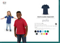 175g Youth Classic Pique Knit Polo - Bottle Green - End Of Range