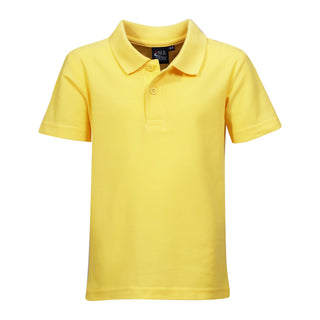 175g Youth Classic Pique Knit Polo - Yellow - End Of Range