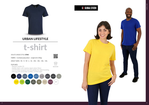 140g Urban Lifestyle T-Shirt - Bottle Green - End Of Range