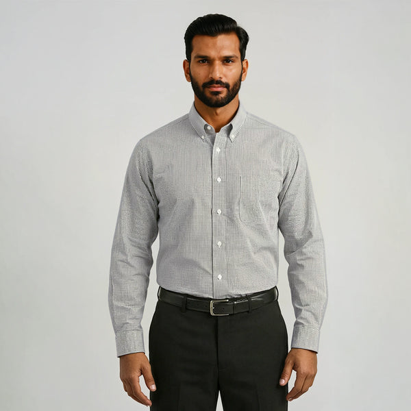 Romeo Long Sleeve Check Shirt
