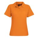 175g Ladies’ Classic Pique Knit Polo - Orange - End Of Range