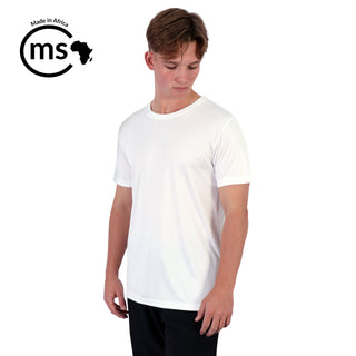 Unisex Lifestyle Sports T-Shirt - White - End Of Range