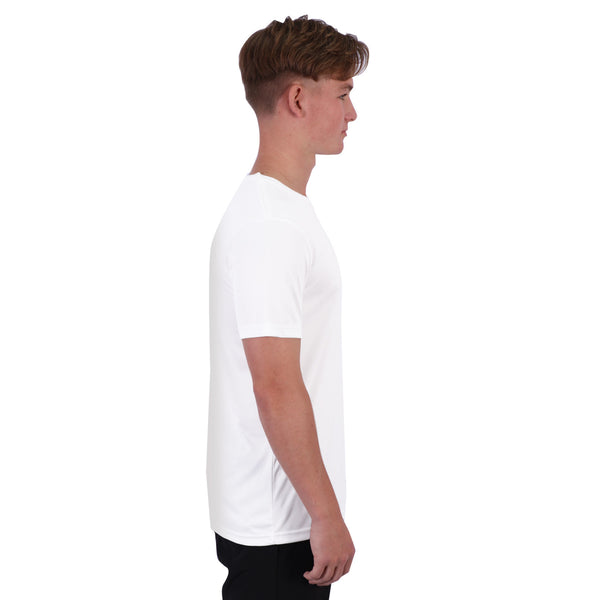 Unisex Lifestyle Sports T-Shirt - White - End Of Range