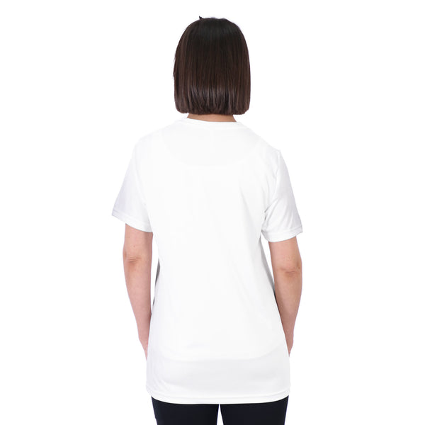 Unisex Lifestyle Sports T-Shirt - White - End Of Range