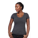 Ladies’ 150g Fashion Fit T-Shirt - Graphite Melange - End Of Range