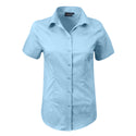 Victoria Short Sleeve Stretch Shirt