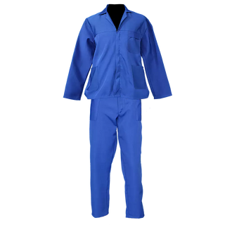 Royal Blue Conti Suit ( 2 piece ) Poly cotton