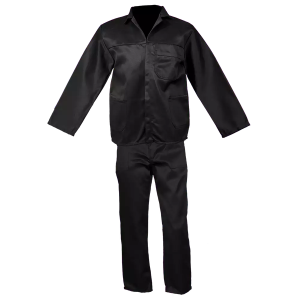 Black Conti Suit ( 2 piece ) Poly cotton