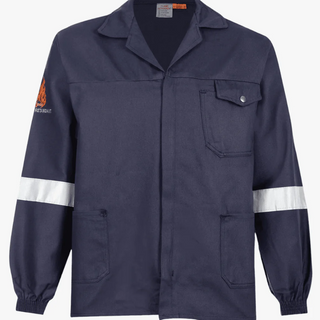 D59 Flame Retardant & Acid Resist Jacket with Reflective Tape