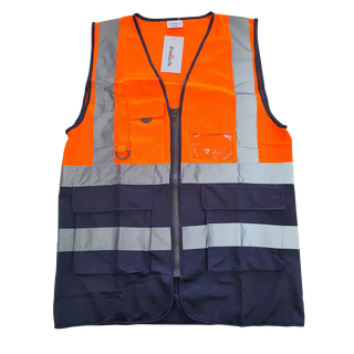 Orange / Navy Signal Vest