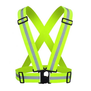 Reflective Harness Lime