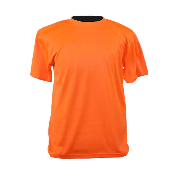 Orange Hiviz T-Shirt 120g Micromesh