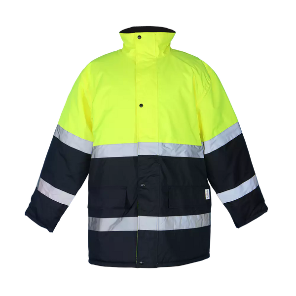 Two Tone Freezer Jacket Lime / Navy