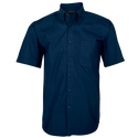 Brushed Cotton Twill Lounge Short Sleeve Mens