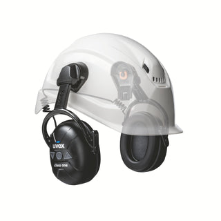 uvex aXess one helmet earmuffs complete unit product image