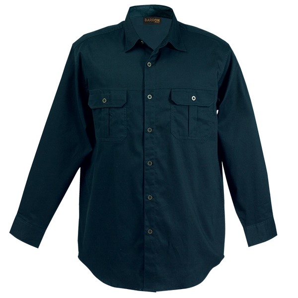 Bush Shirt Long Sleeve Mens