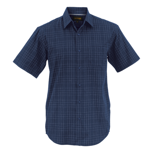 Hamilton Check Lounge Short Sleeve Mens