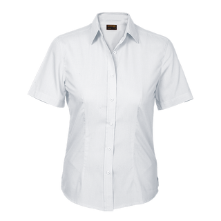 Basic Poly Cotton Blouse Short Sleeve Ladies