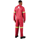 Trade Polycotton Conti Suit - Reflective Arms & Legs - Yellow Tape