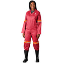 Trade Polycotton Conti Suit - Reflective Arms & Legs - Orange Tape