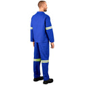 Technician 100% Cotton Conti Suit - Reflective Arms & Legs - Yellow Tape