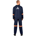 Technician 100% Cotton Conti Suit - Reflective Arms & Legs - Orange Tape