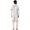 Safety Polycotton Boiler Suit - Reflective Arms & Legs - Orange Tape