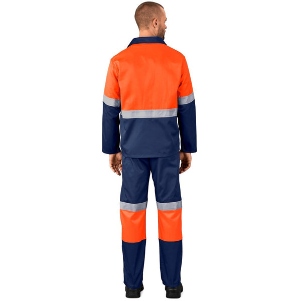 Traffic Premium Two-Tone Hi-Viz Reflective Jacket