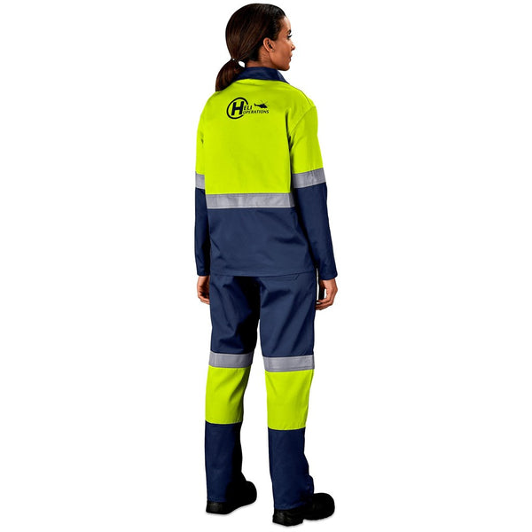 Traffic Premium Two-Tone Hi-Viz Reflective Jacket