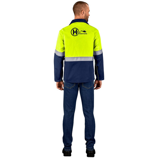 Traffic Premium Two-Tone Hi-Viz Reflective Jacket