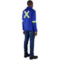 Site Premium Polycotton Jacket - Reflective Arms & Back - Yellow Tape