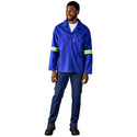 Artisan Premium 100% Cotton Jacket - Reflective Arms - Yellow Tape